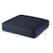Fleming Supply Seat Cushion 4" Thick Foam Pad with Handle, Washable Cover, Comfort, Support in Car, Desk (Navy Blue) 267310TNS - alternate 2
